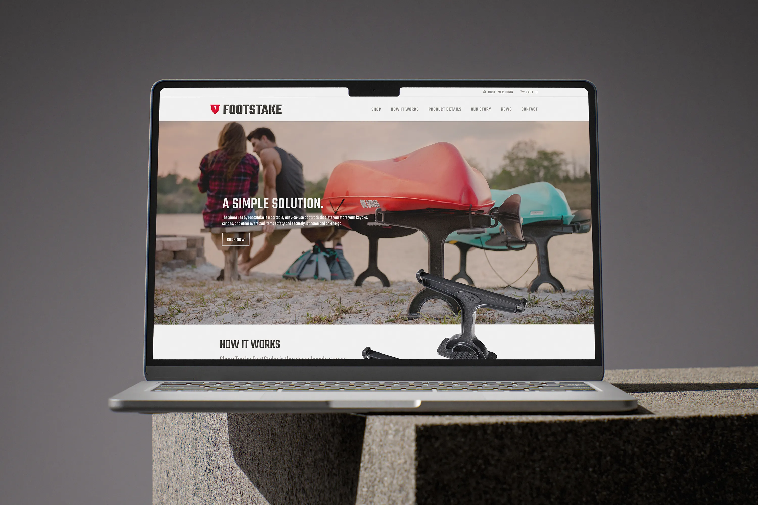 footstake-website-home-page-design