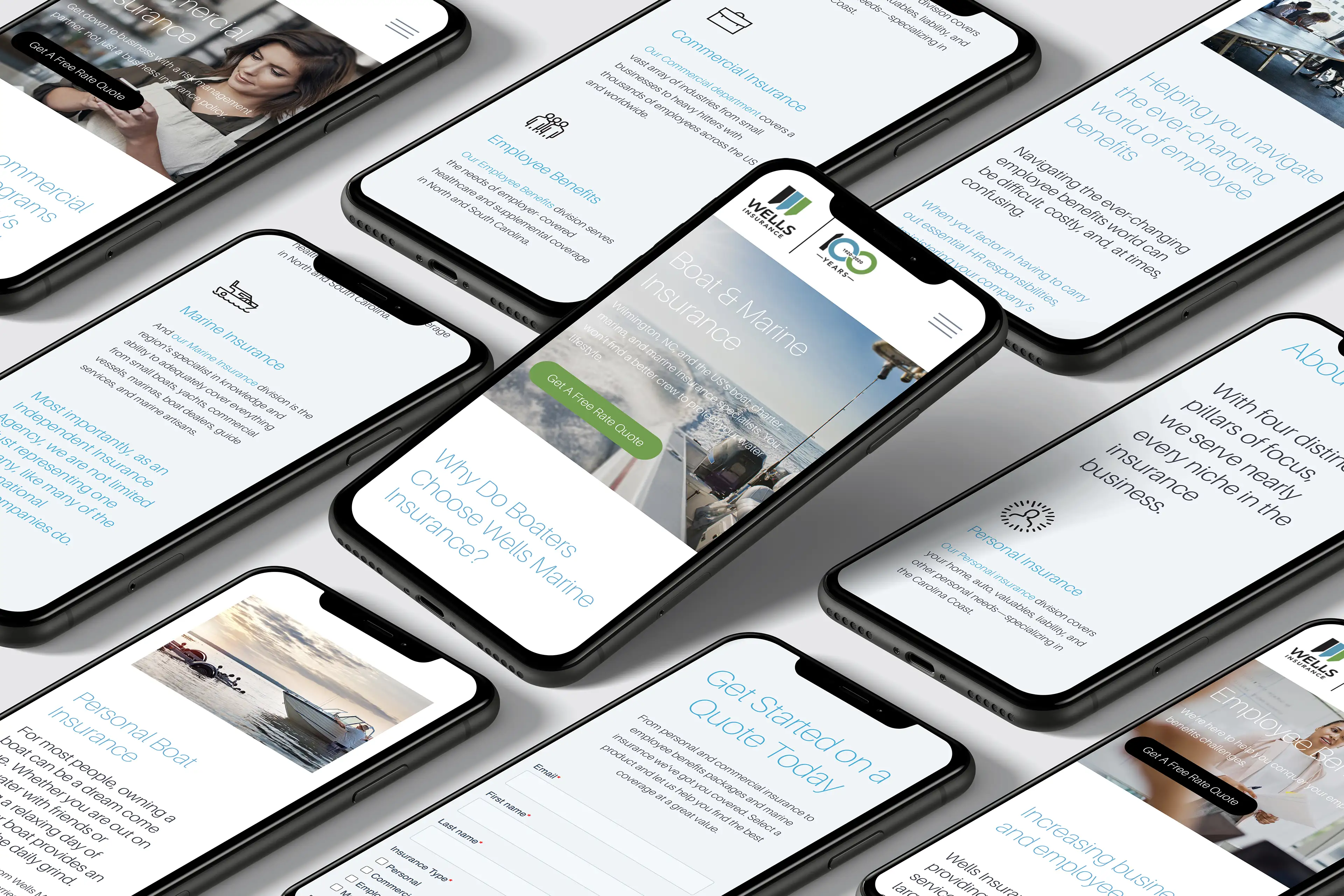 wells-insurance-mobile-responsive-design-optimization