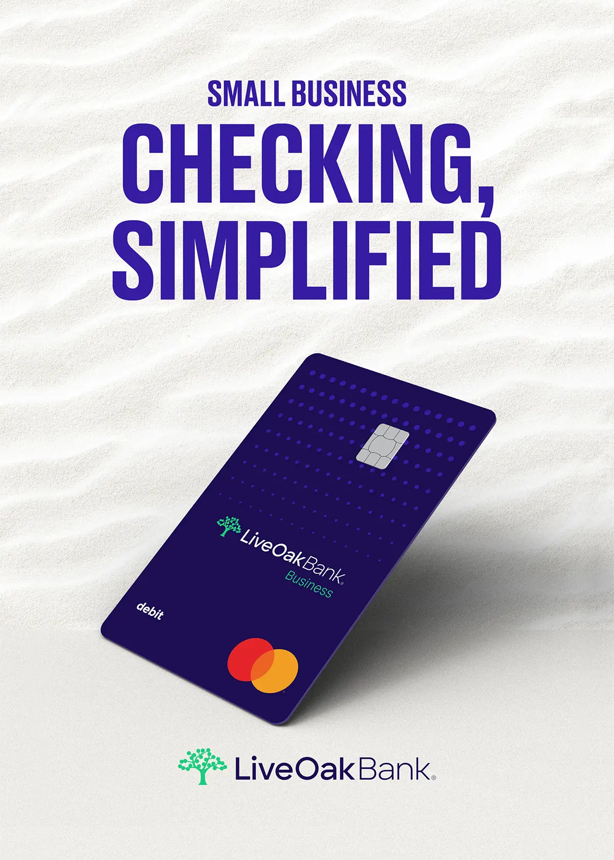 live-oak-bank-tidal-small-business-checking-campaign-art-direction-typography-simplicity-concept-digital-ad